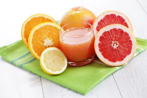 Fresh citrus juice — Stock Photo, Image