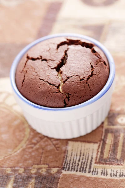 Chocolate fondant — Stock Photo, Image