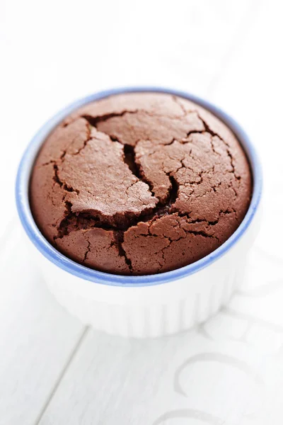 Chocolate fondant — Stock Photo, Image