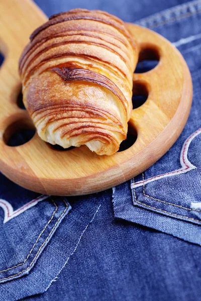 Croissant caseiro — Fotografia de Stock