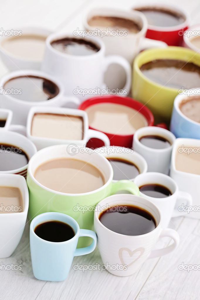 Lots of coffee cups Stock Photo by ©matka_Wariatka 44622339
