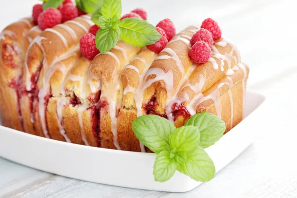 Fruity brioche — Stock Photo, Image