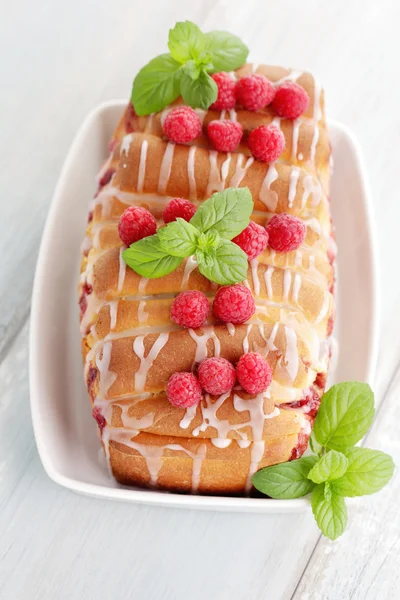 Fruity brioche — Stock Photo, Image