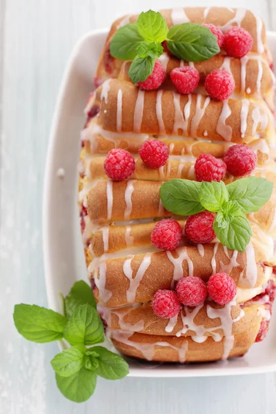 Fruity brioche — Stock Photo, Image