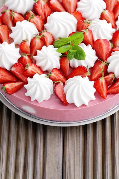 Yoghurt cheesecake — Stock Photo, Image