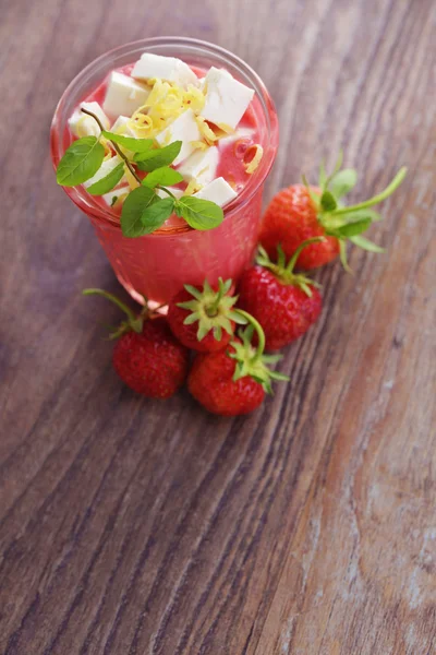 Strawberry shake — Stock Photo, Image