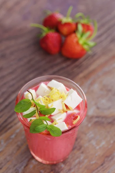 Strawberry shake — Stock Photo, Image