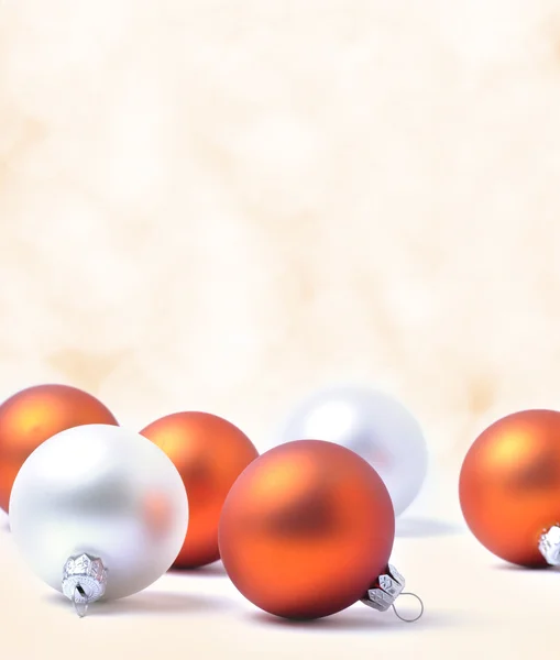 Christmas balls, Christmas background — Stock Photo, Image