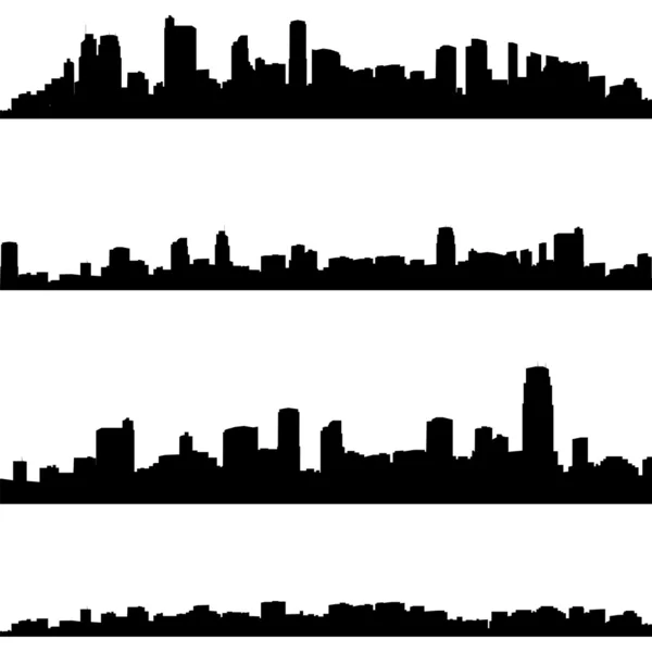 Hintergrund der Stadt — Stockvektor