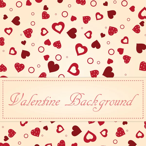 Vintage vector valentine — Stockvector