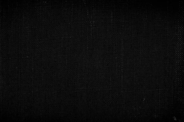 Black canvas texture — Stock Photo, Image