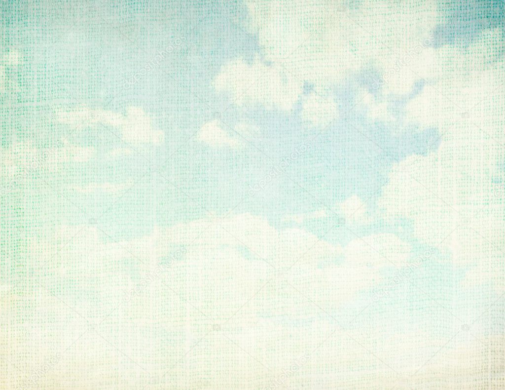 Vintage cloudy background