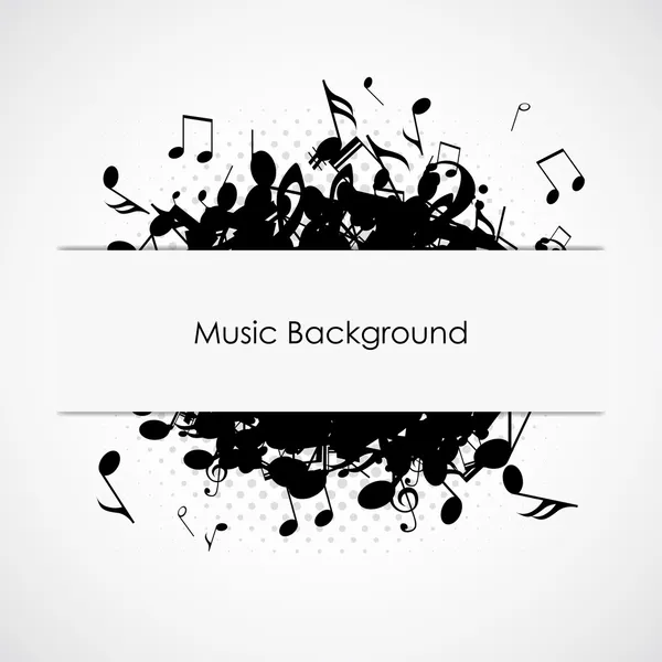 Music vector background — Stock Vector