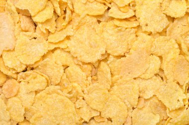 arka plan olarak Mısır gevreği