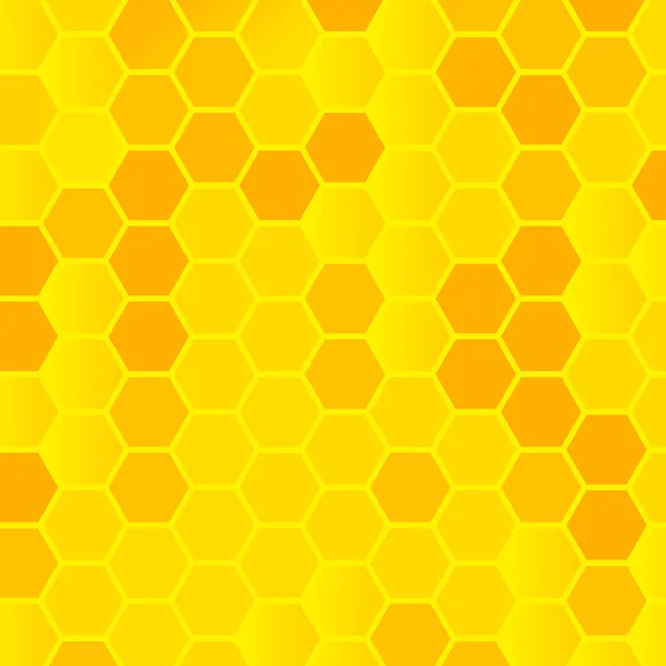 Fondo panal de abeja — Vector de stock