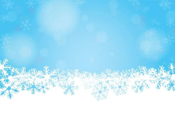 Vector winter achtergrond — Stockvector