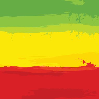 Grunge arka plan bayrak, Etiyopya