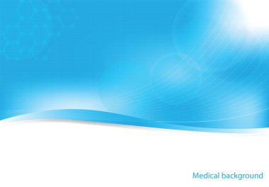 Soyut Moleküller Tıbbi Arkaplan