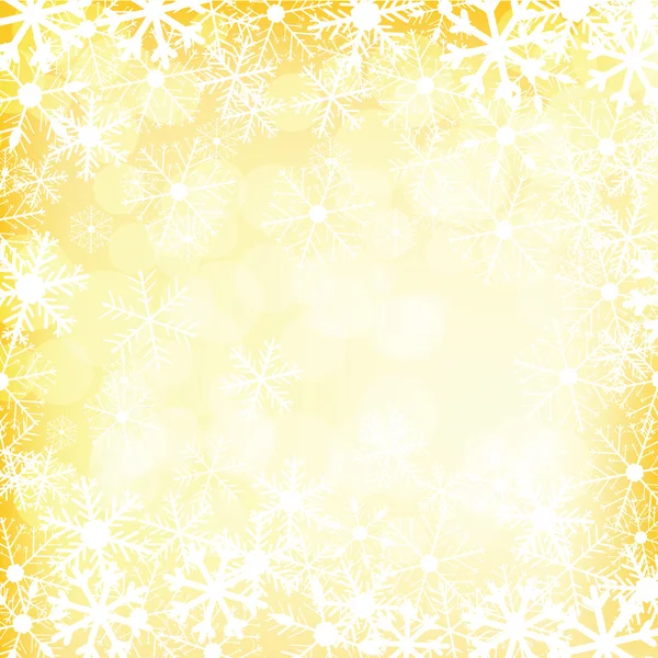 Vettore di Natale sfondo dorato — Vettoriale Stock