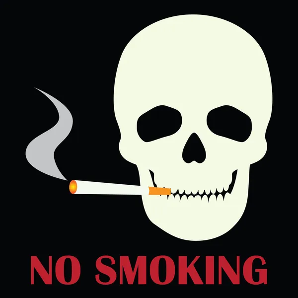 No smoking sign — Stock Vector