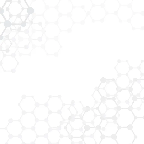 molekül tıbbi arka plan kopya alanı (vektör ile)