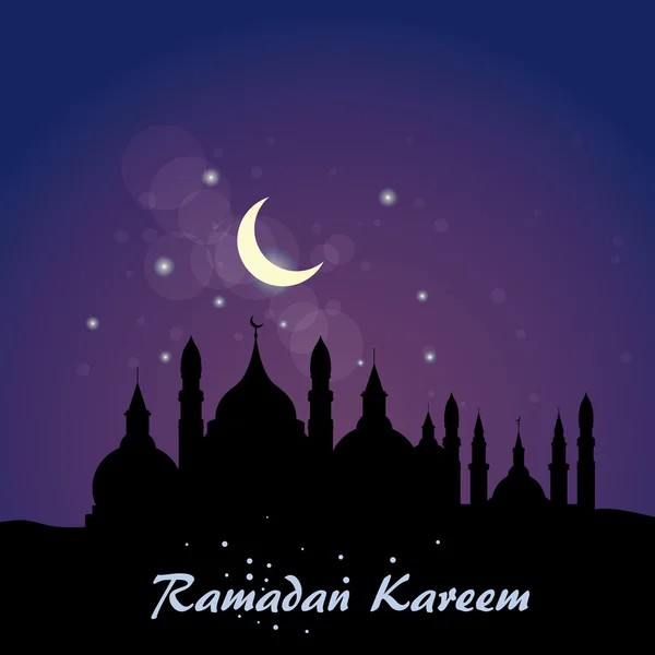 Sfondo astratto per Ramadan Kareem, vettore — Vettoriale Stock