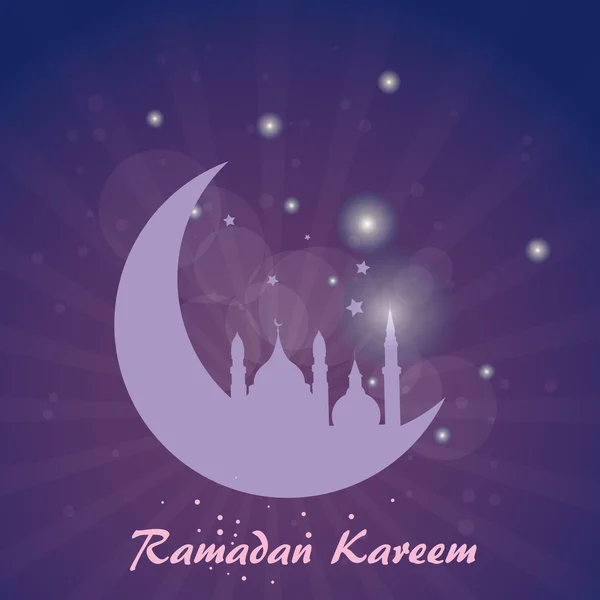 Streszczenie tło dla ramadan kareem, wektor — Wektor stockowy