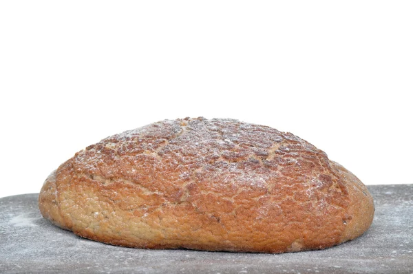 Close-up of traditional homemade bread isolated — Stock Photo, Image