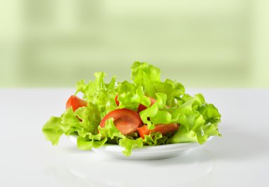 taze domates salatası