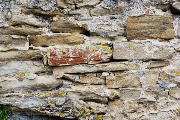 野生石墙粗糙的纹理表面 — 图库照片