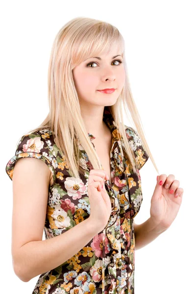 Blond girl — Stock Photo, Image