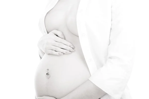 Happy pregnant woman — Stock Photo, Image