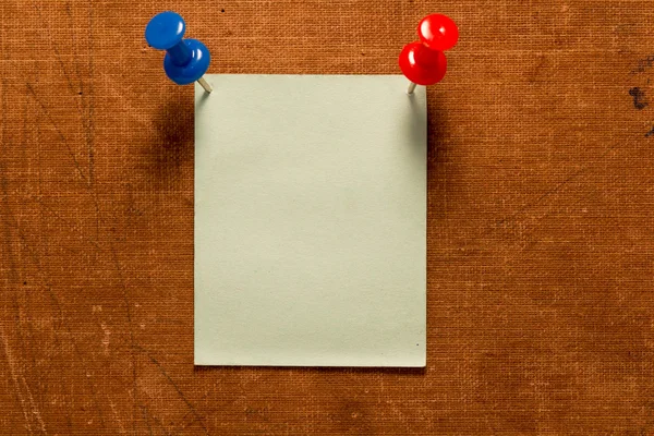 Sticky notes on old paper background — Stock Photo, Image