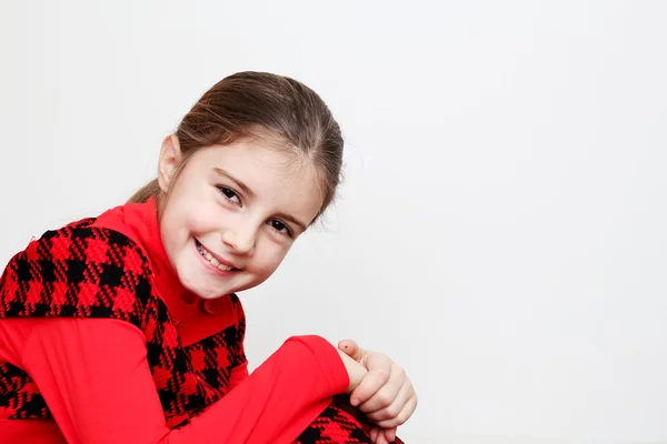 Happy little girl — Stock Photo, Image