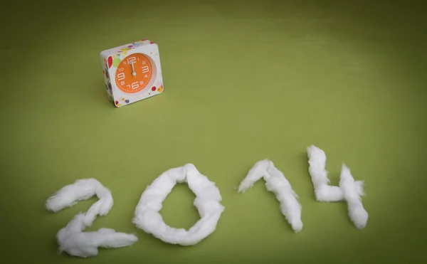 2014 - czeka na nowy rok — Zdjęcie stockowe