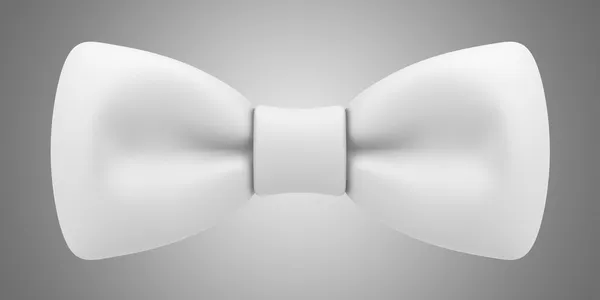 Bow tie isolated on gray background — Stock Photo, Image