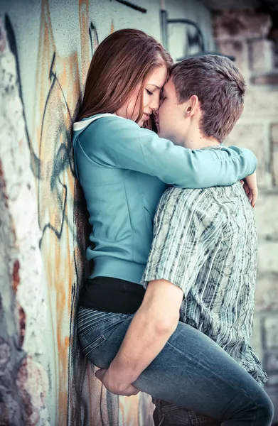 Young couple in love Stock Picture