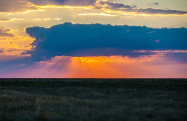 gökyüzü günbatımı