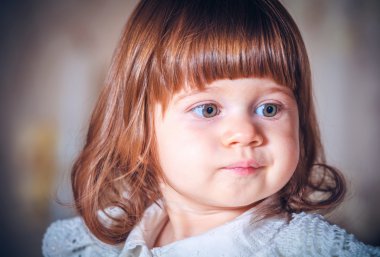 küçük kız portre