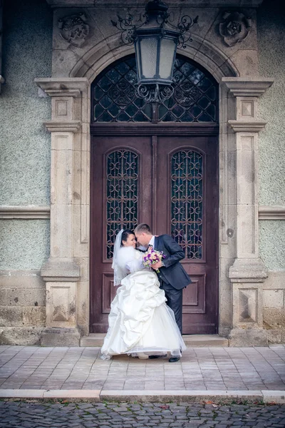 Novia y novio — Foto de Stock