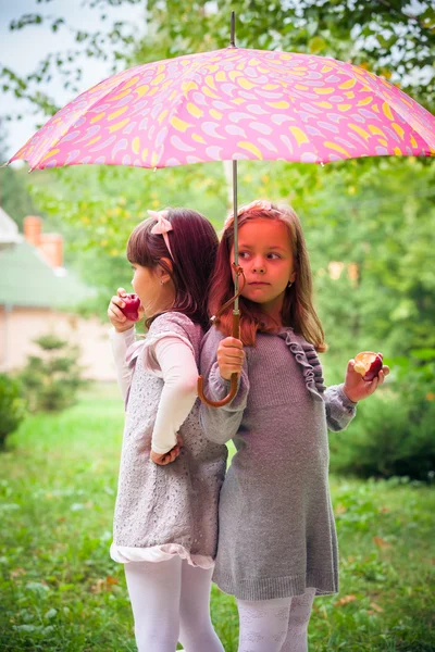 Vriendinnen in park — Stockfoto