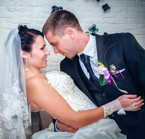 Bride and groom — Stock Photo, Image