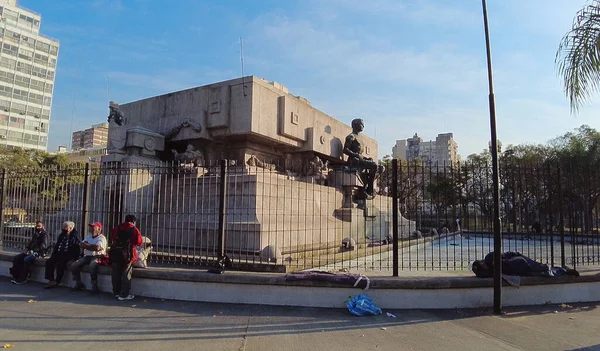 Buenos Aires Argentina August 2021 Mausoleum President Rivadavia Square Miserere — Fotografia de Stock