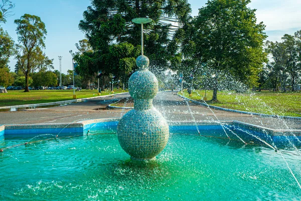 Fonte República Criança Uma Cidade Infantil Miniatura Argentina — Fotografia de Stock