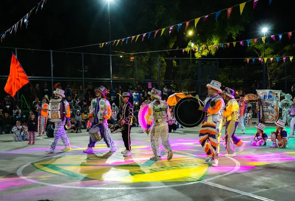 Buenos Aires Argentina Fevereiro 2022 Participantes Carnaval Buenos Aires Argentina — Fotografia de Stock