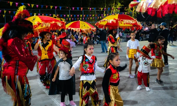 Buenos Aires Arjantin Şubat 2022 Buenos Aires Arjantin Deki Karnavala — Stok fotoğraf