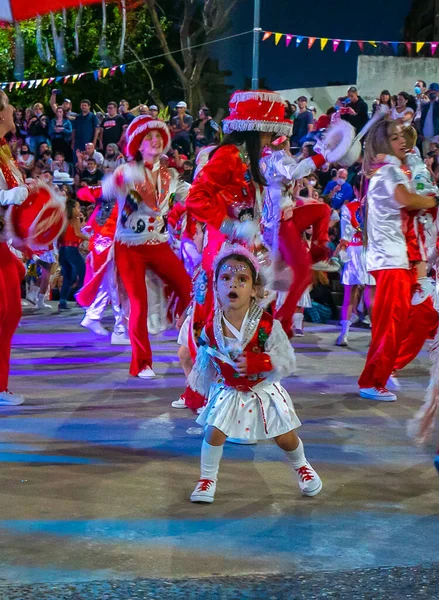 Buenos Aires Argentina Febbraio 2022 Partecipanti Carnevale Buenos Aires Argentina — Foto Stock