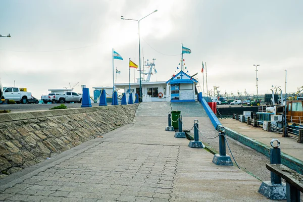 Mar Del Plata Argentinien 2022 Fischereihafen Mar Del Plata Argentinien — Stockfoto