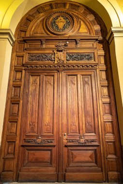 Buenos Aires Arjantin 20.Haziran 20.22: Buenos Aires 'in ahşap para Katedrali Metropolitana' sı, Buenos Aires 'in başkenti Plaza de Mayo' da bir ana gezi merkezidir.