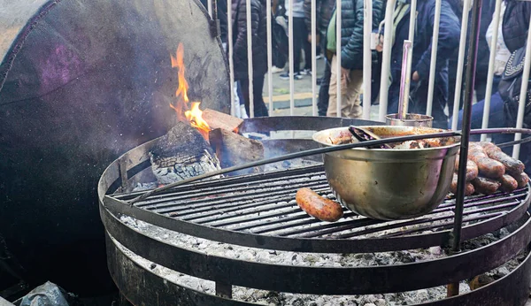 Sausages Grill Traditional Argentinean Food — Stock Photo, Image